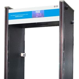 Big Screen Door Frame Metal Detector Fast Pass Temperature Test 12 Months Warranty